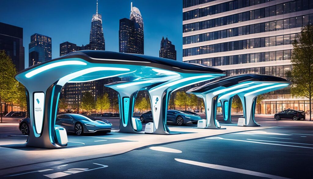 EV charging infrastructure development