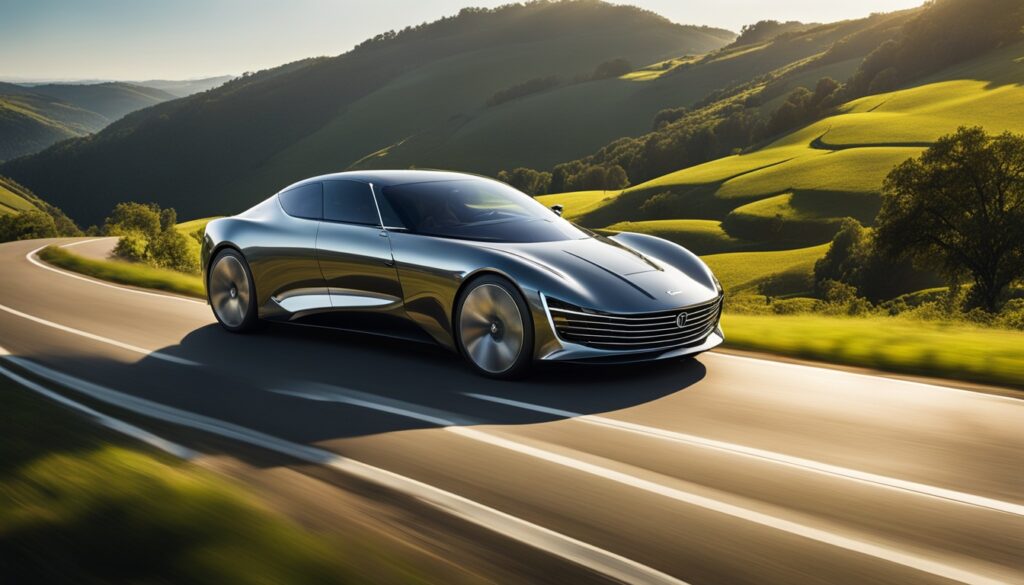 Luxury plug-in hybrid car Luxury plug-in hybrid car