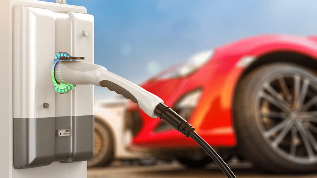 Electric Car Fast Charging 3