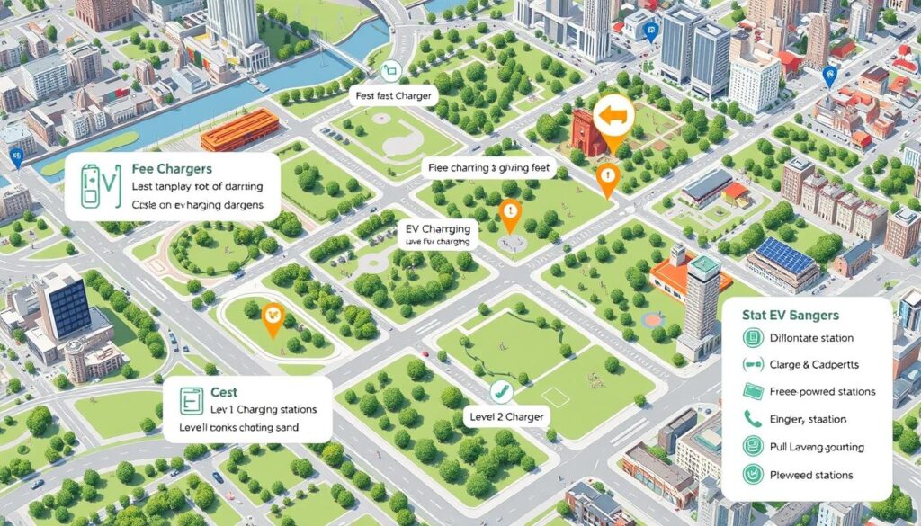 ev charging stations map