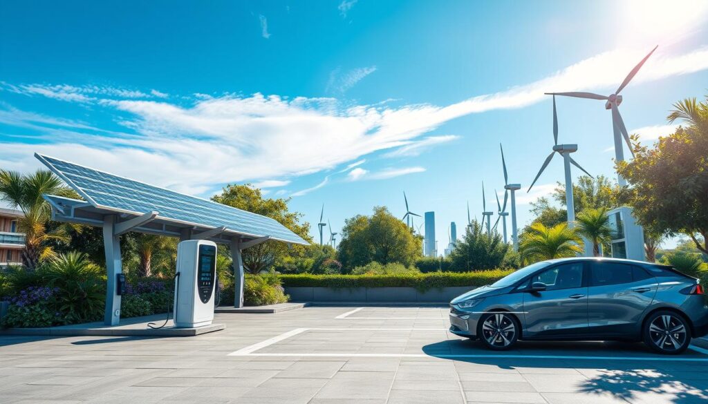 renewable energy EV charging renewable energy EV charging